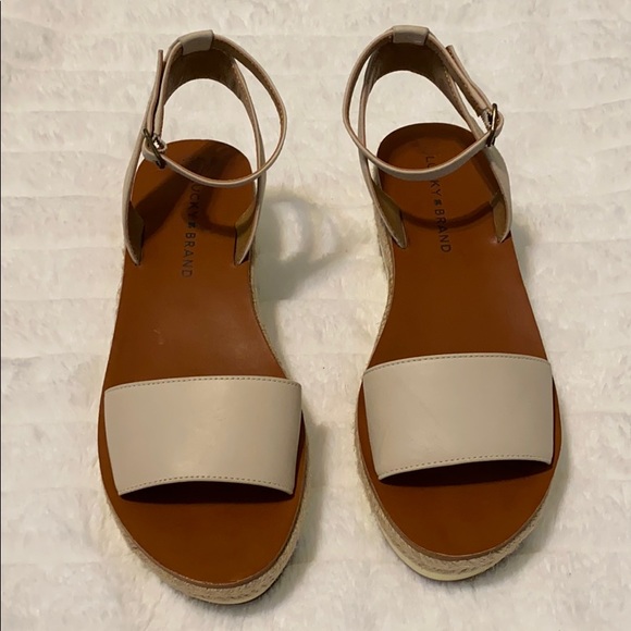 lucky brand joodith espadrille platform sandal